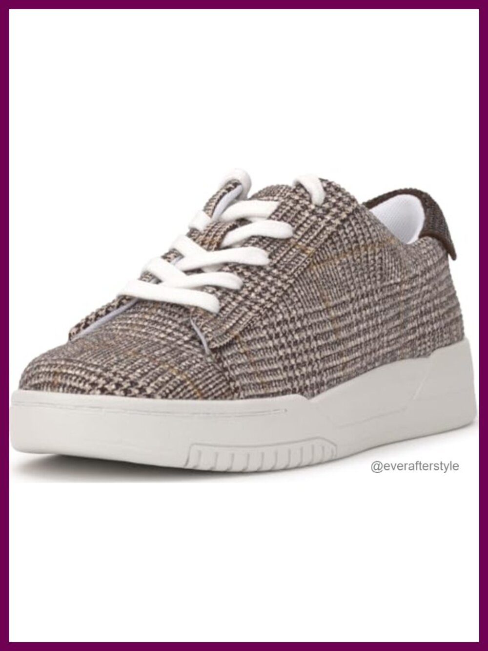 Jessica Simpson Rhinestone Embellished Platform Sneaker Lace-Up Casual Shoe